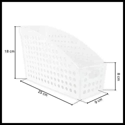 Organizador Canasto Trapecio Plástico Orbital Colombraro - Imagen 2