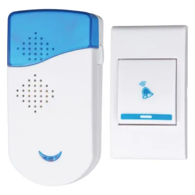 Timbre Inalámbrico Para Puerta 100 Metros 32 Melodías Dinax