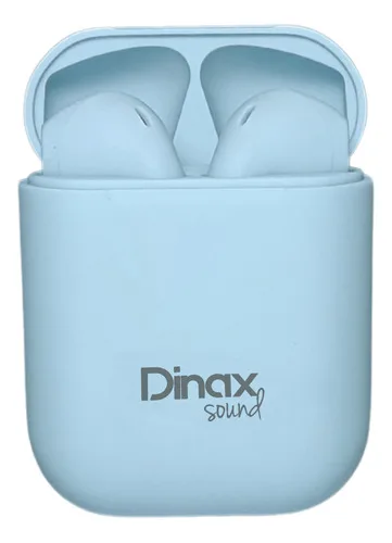 Auricular Inalambrico Aurifly 6 Dinax Bluetooth Color Celeste