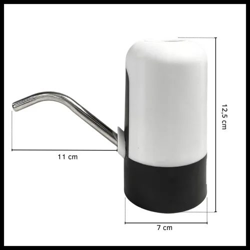Dispenser De Agua Portatil Usb Bomba Dispensador Bidones - Imagen 3