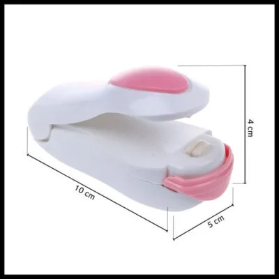 Mini Sellador De Bolsas De Plástico A Pila Envases Plasticos - Imagen 3
