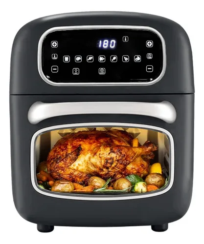 Freidora De Aire Con Grill Eléctrica Sin Aceite 7l Digital