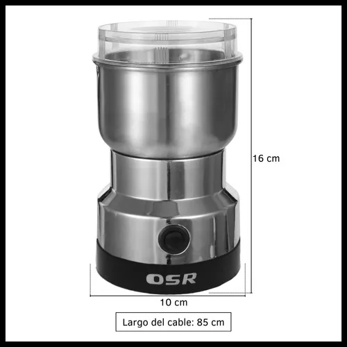 Molinillo De Café Eléctrico Trituradora Semillas 200w 50g - Imagen 3