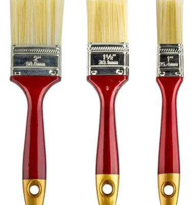 Pinceles X3 Pack Brocha En Blister Pintar Paredes Muebles