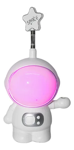 Lampara Noche Astrolamp Rgb Portalápiz Sacapuntas Usb Dinax