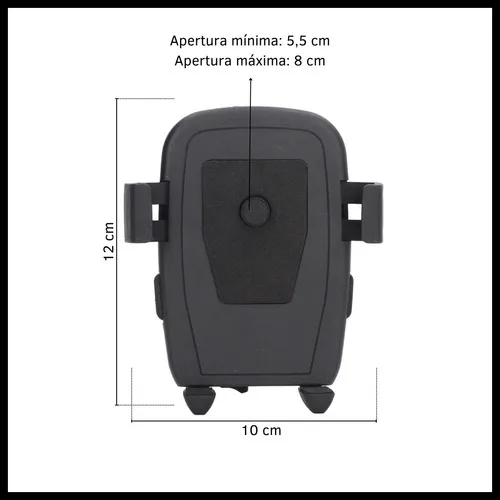 Soporte Porta Celular Universal Manubrio Bicicleta Moto 360º - Imagen 3