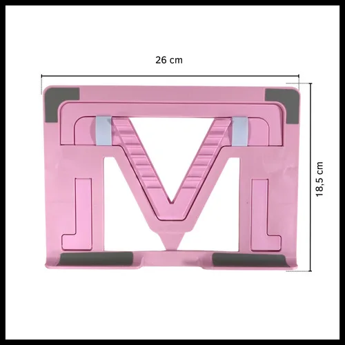 Soporte Notebook Base Plegable Regulable Portátil Plástico - Imagen 3