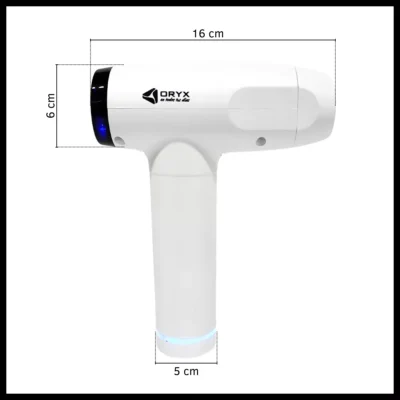 Pistola Para Masajes Masajeador Portable Batería Recargable - Imagen 2
